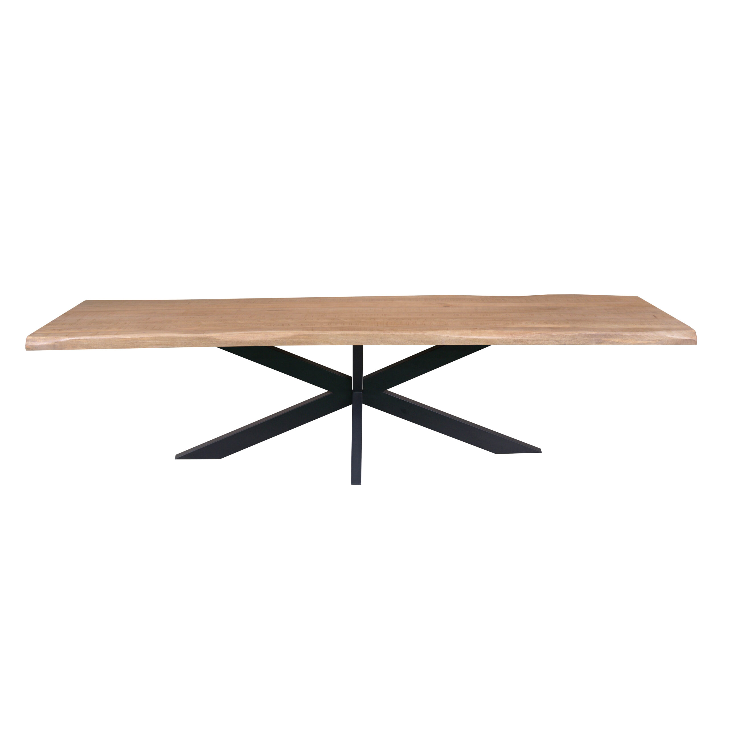 STF-1122_1 Boomstamtafel Dakota Naturel Mangohout 300 cm - Image 2