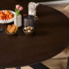STF-2134_1 Ronde eettafel Ferris Bruin Eikenhout 110 cm - Image 2