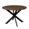 STF-2134_4 Ronde eettafel Ferris Bruin Eikenhout 110 cm - Image 5