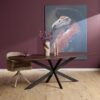 Deens ovale eettafel Ferris Bruin Eikenhout 240 cm - Image 1