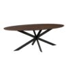 STF-2142_3 Ovale eettafel Ferris Bruin Eikenhout 280 cm - Image 4