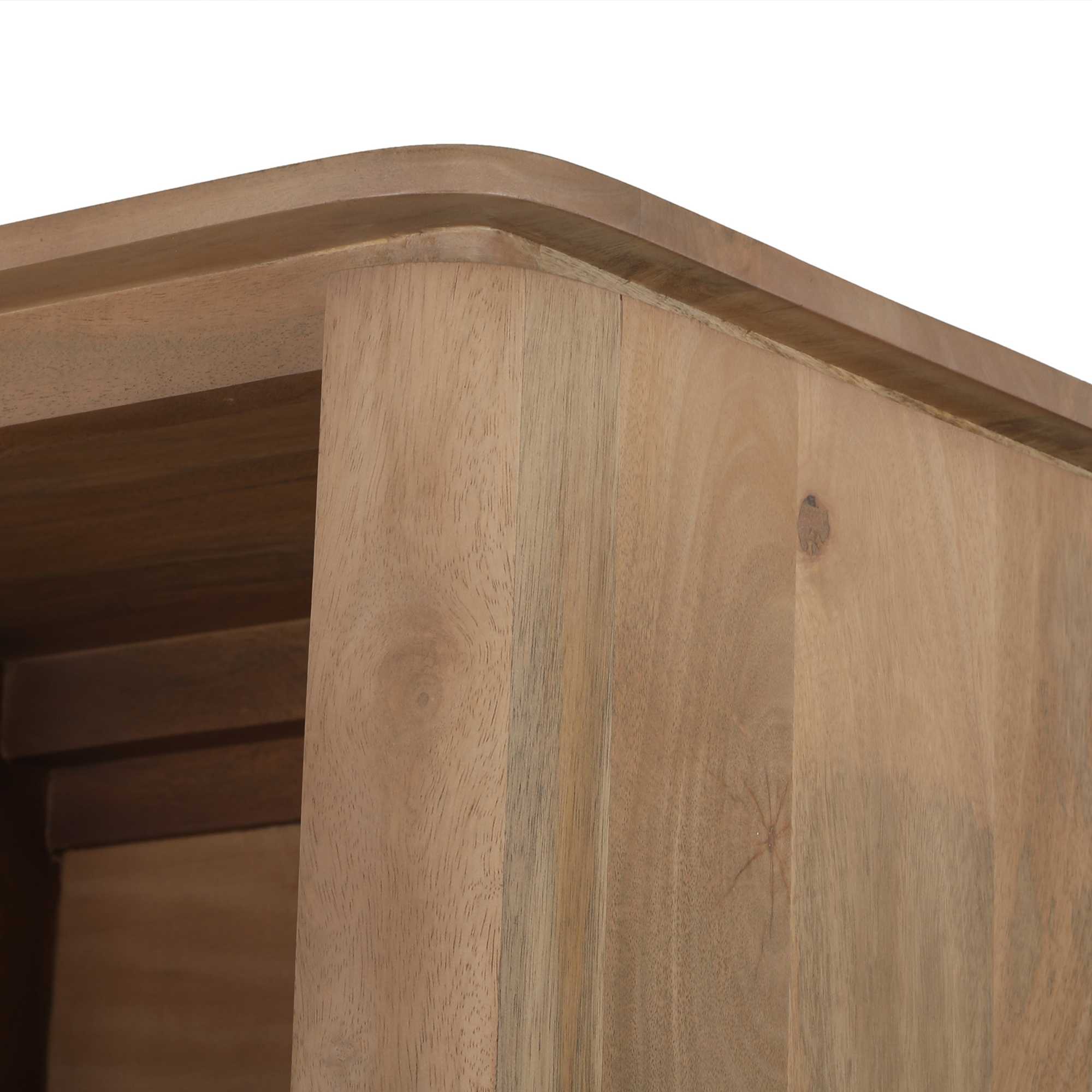 Vakkenkast XL Dallas Naturel Mangohout 160 cm - Image 19