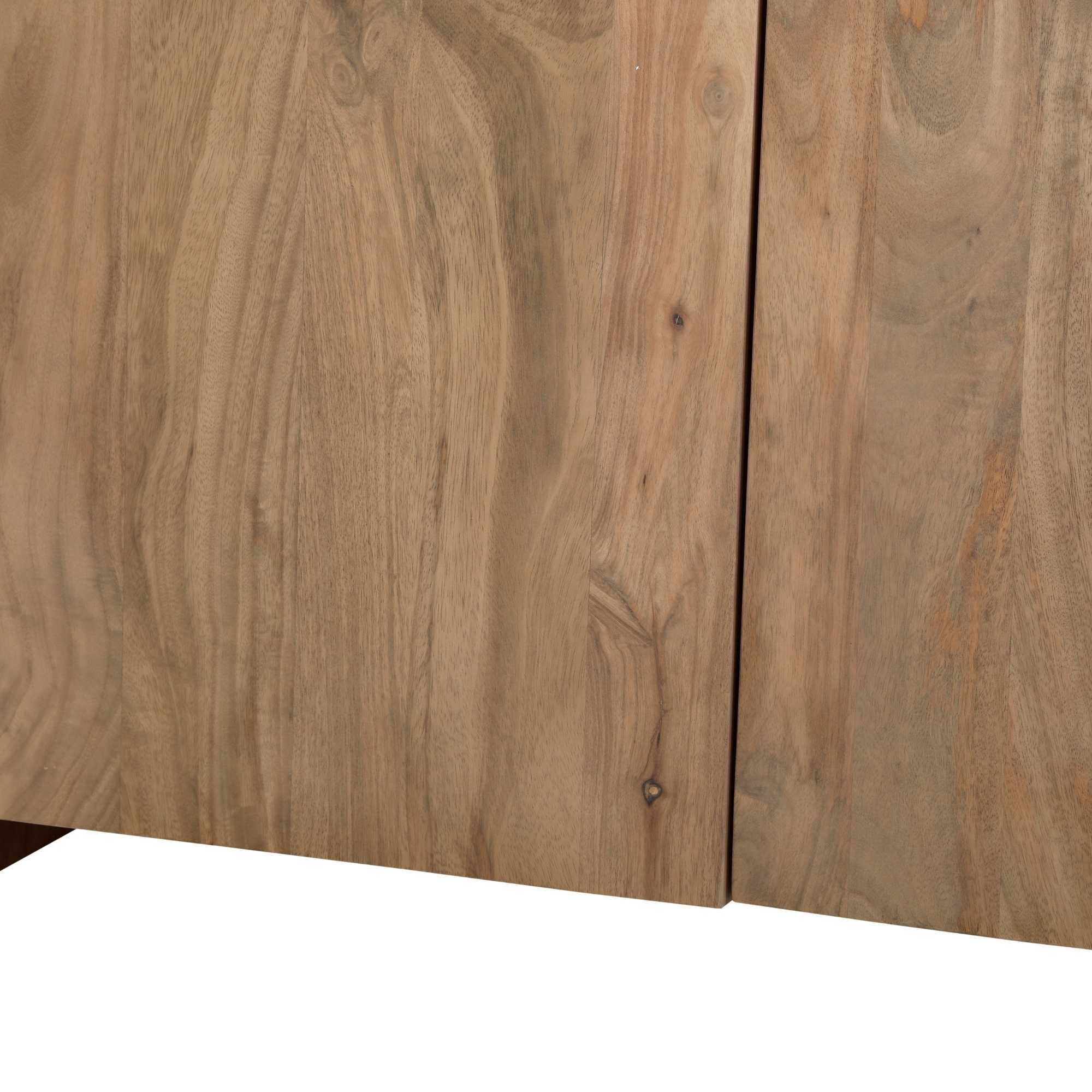 Vakkenkast XL Dallas Naturel Mangohout 160 cm - Image 23
