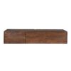 STF-2837_5 Zwevend tv meubel Vision Bruin Mangohout 160 cm - Image 6