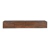 STF-2838_10 Zwevend tv meubel Vision Bruin Mangohout 200 cm - Image 11