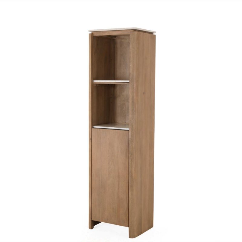 Boekenkast Dallas Naturel Mangohout 55 cm - Image 2