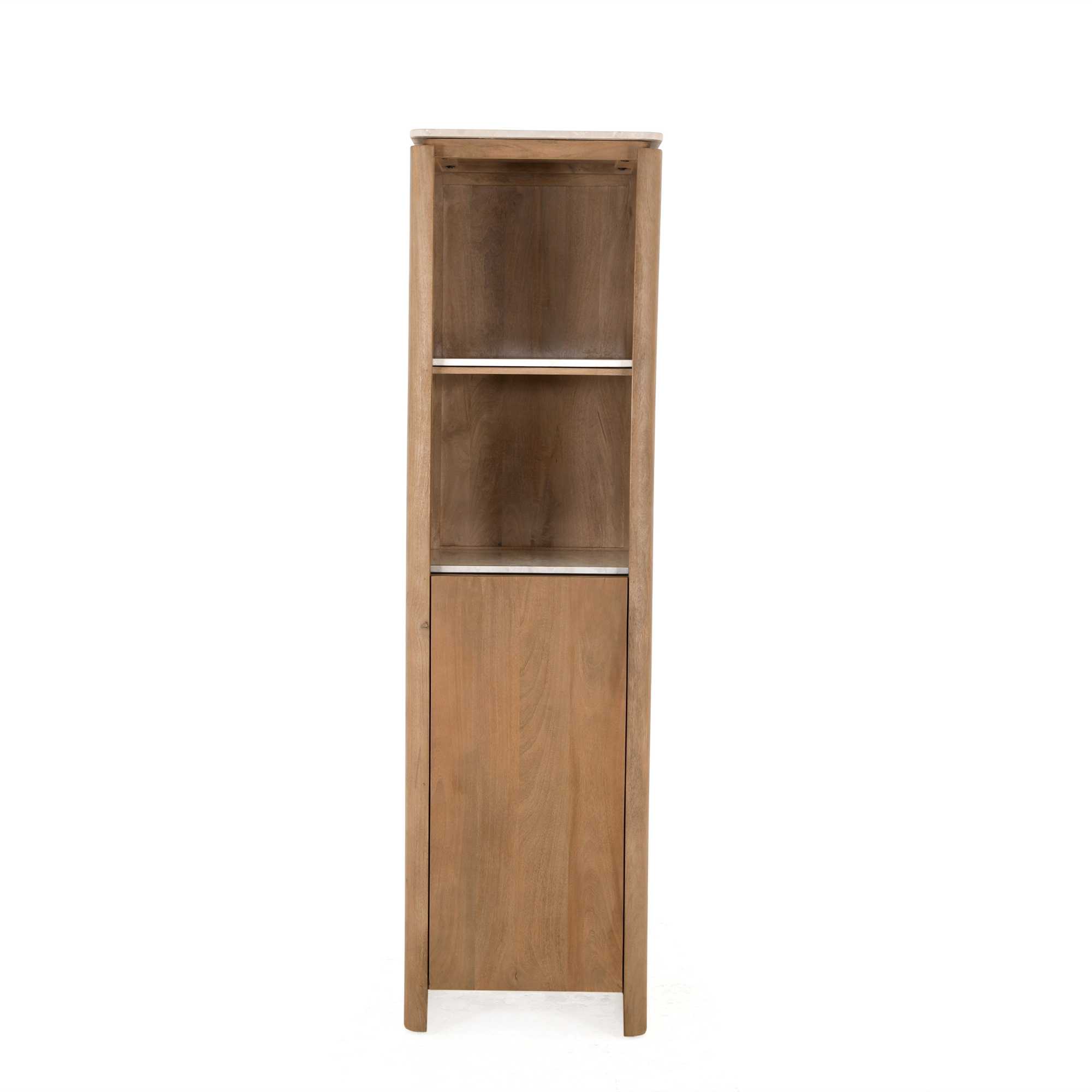 Boekenkast Dallas Naturel Mangohout 55 cm - Image 3