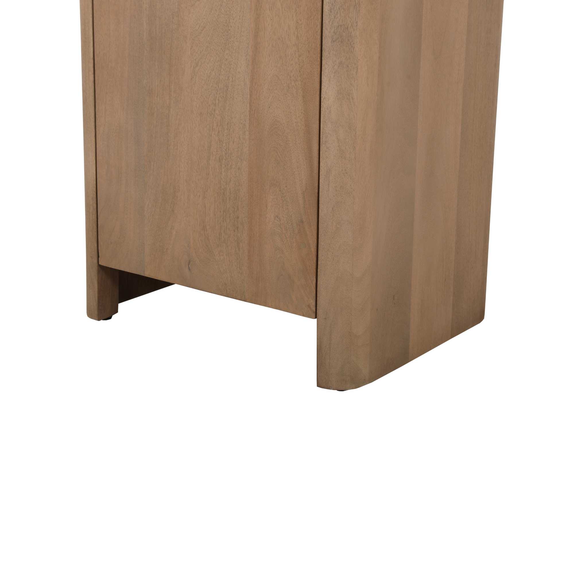 Boekenkast Dallas Naturel Mangohout 55 cm - Image 7