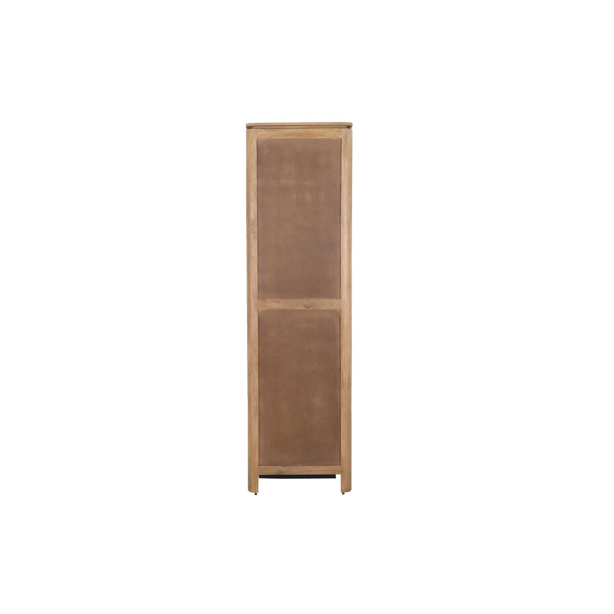 Boekenkast Dallas Naturel Mangohout 55 cm - Image 12