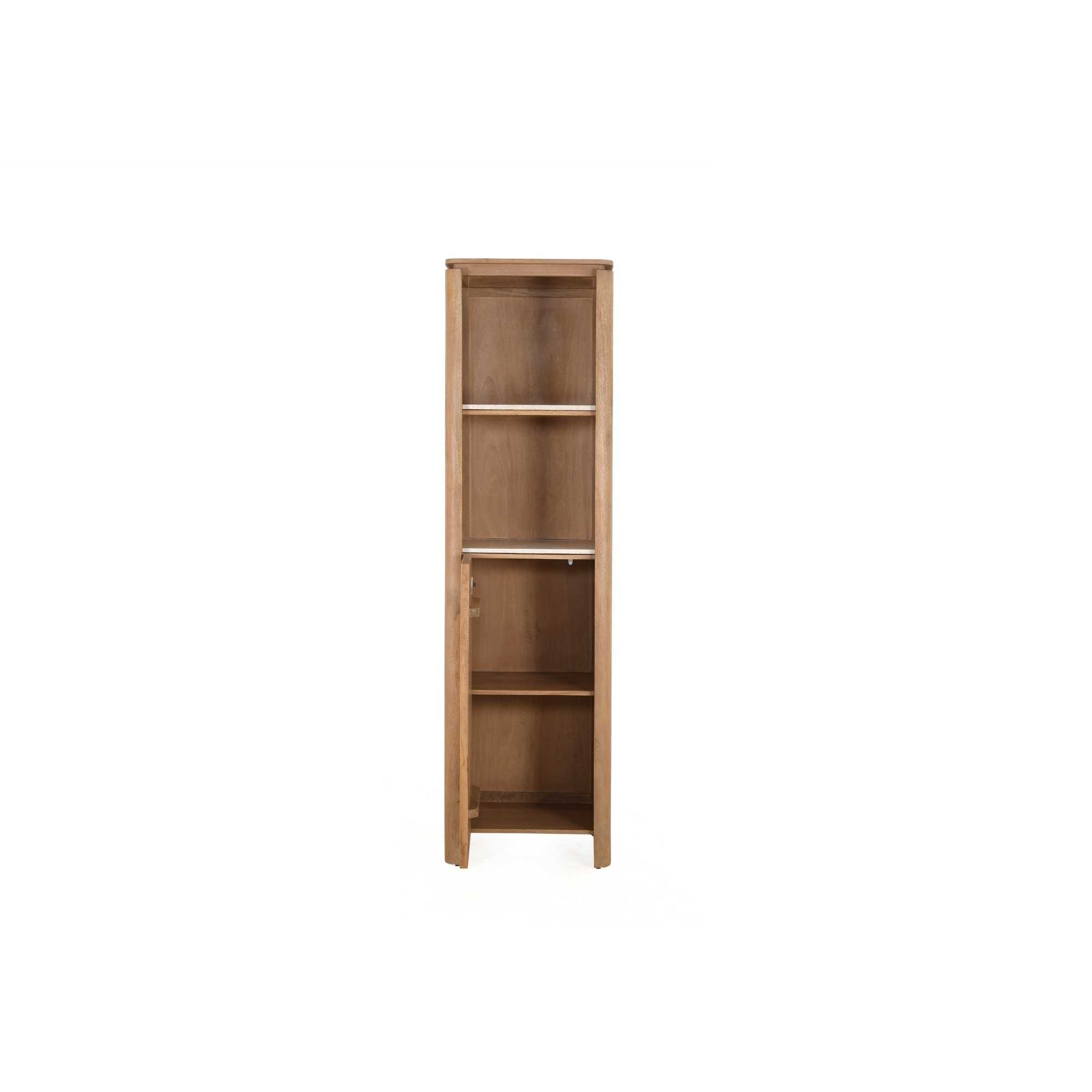 Boekenkast Dallas Naturel Mangohout 55 cm - Image 13