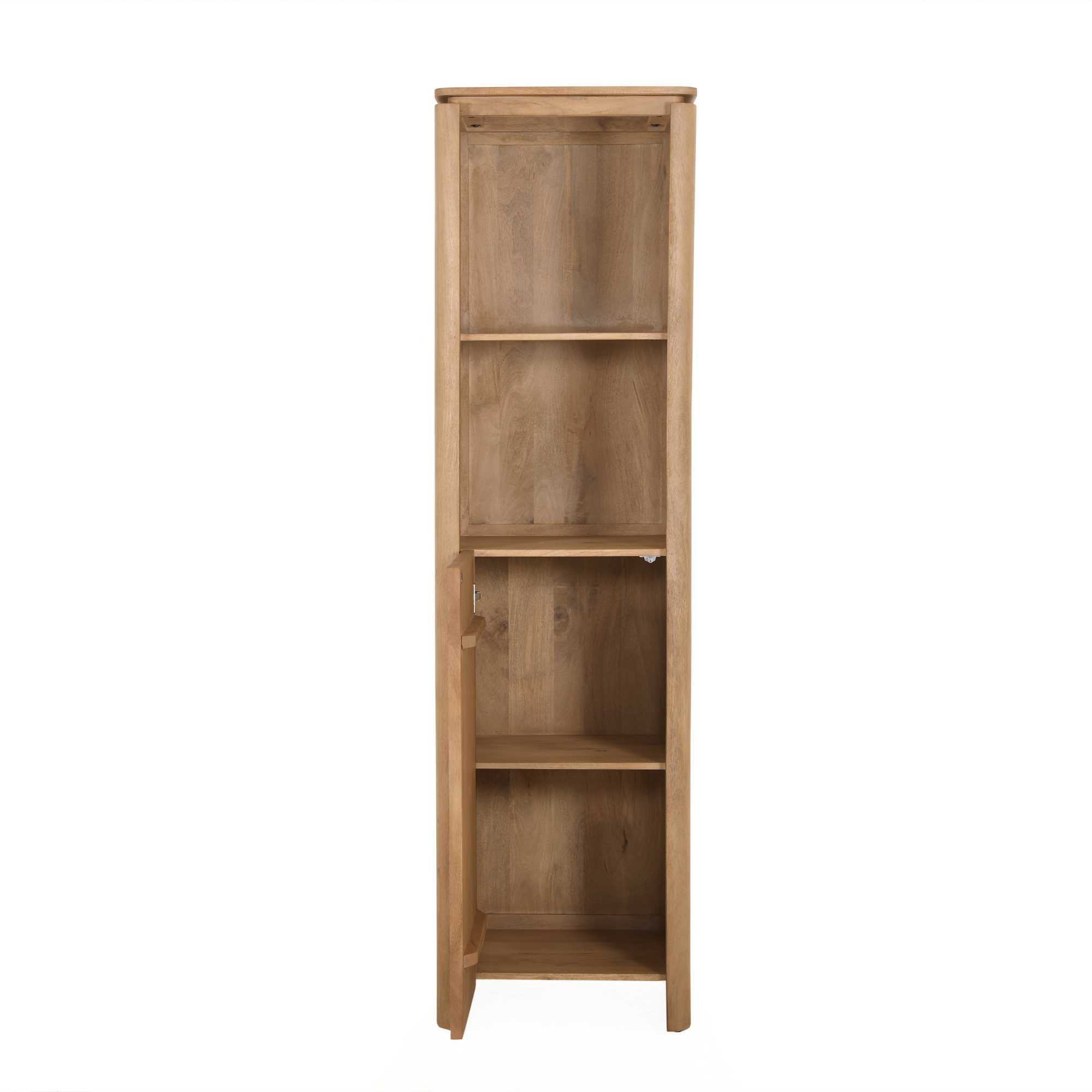 Boekenkast Dallas Naturel Mangohout 55 cm - Image 15
