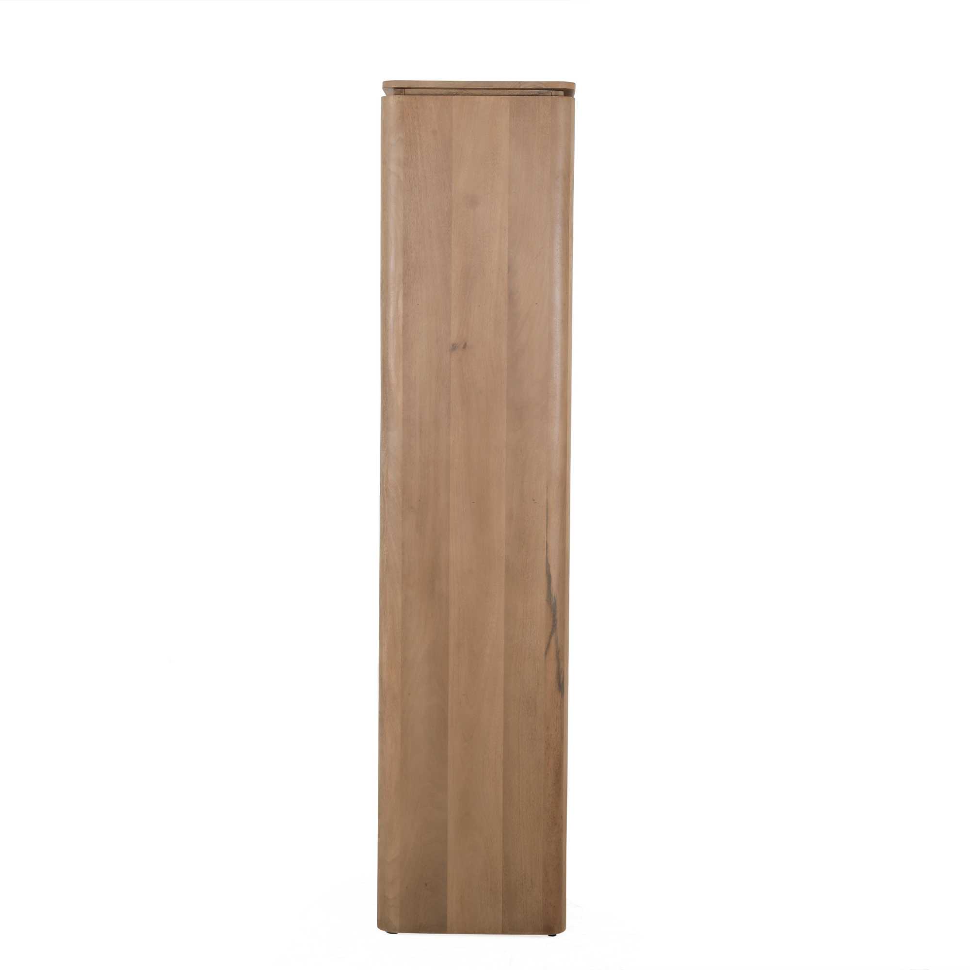 Boekenkast Dallas Naturel Mangohout 55 cm - Image 19