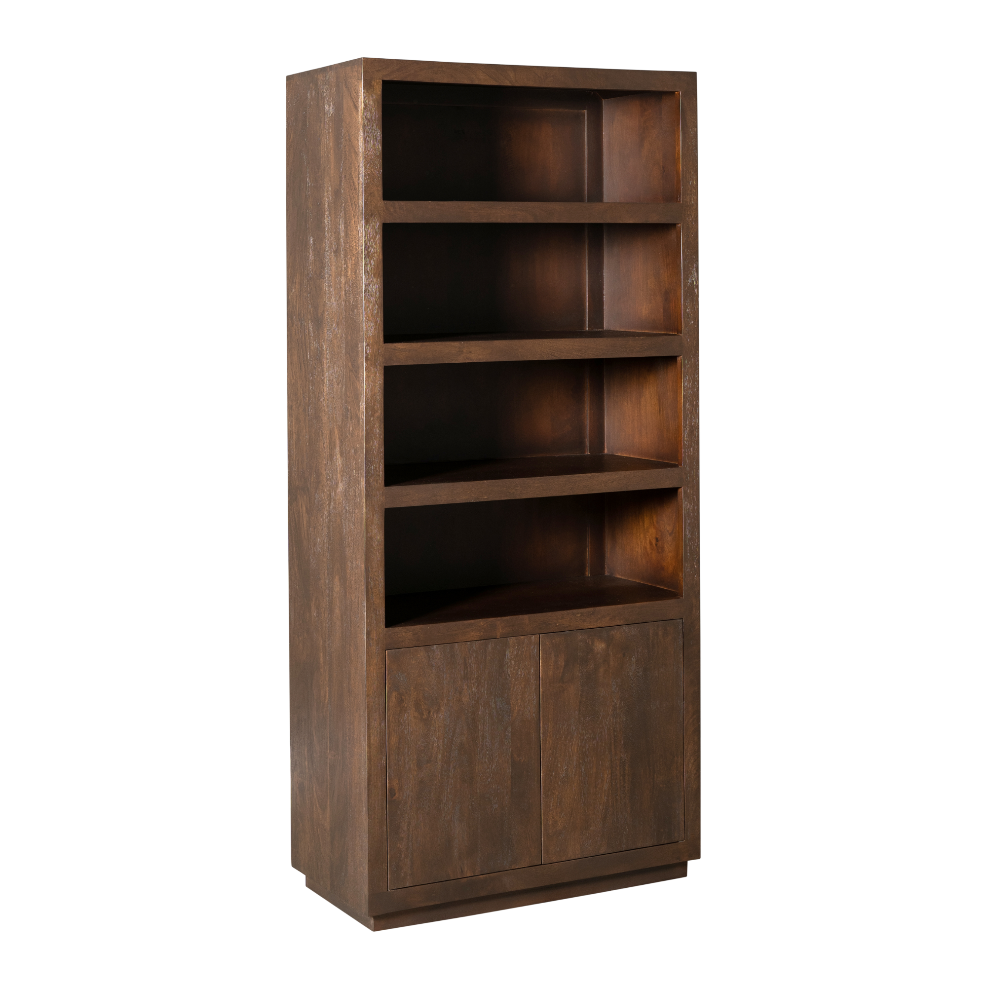 Boekenkast Brussel Bruin Mangohout 90 cm - Image 4