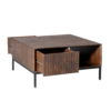 STF-6782_5 Vierkante salontafel Madison Bruin Mangohout 80 cm - Image 6