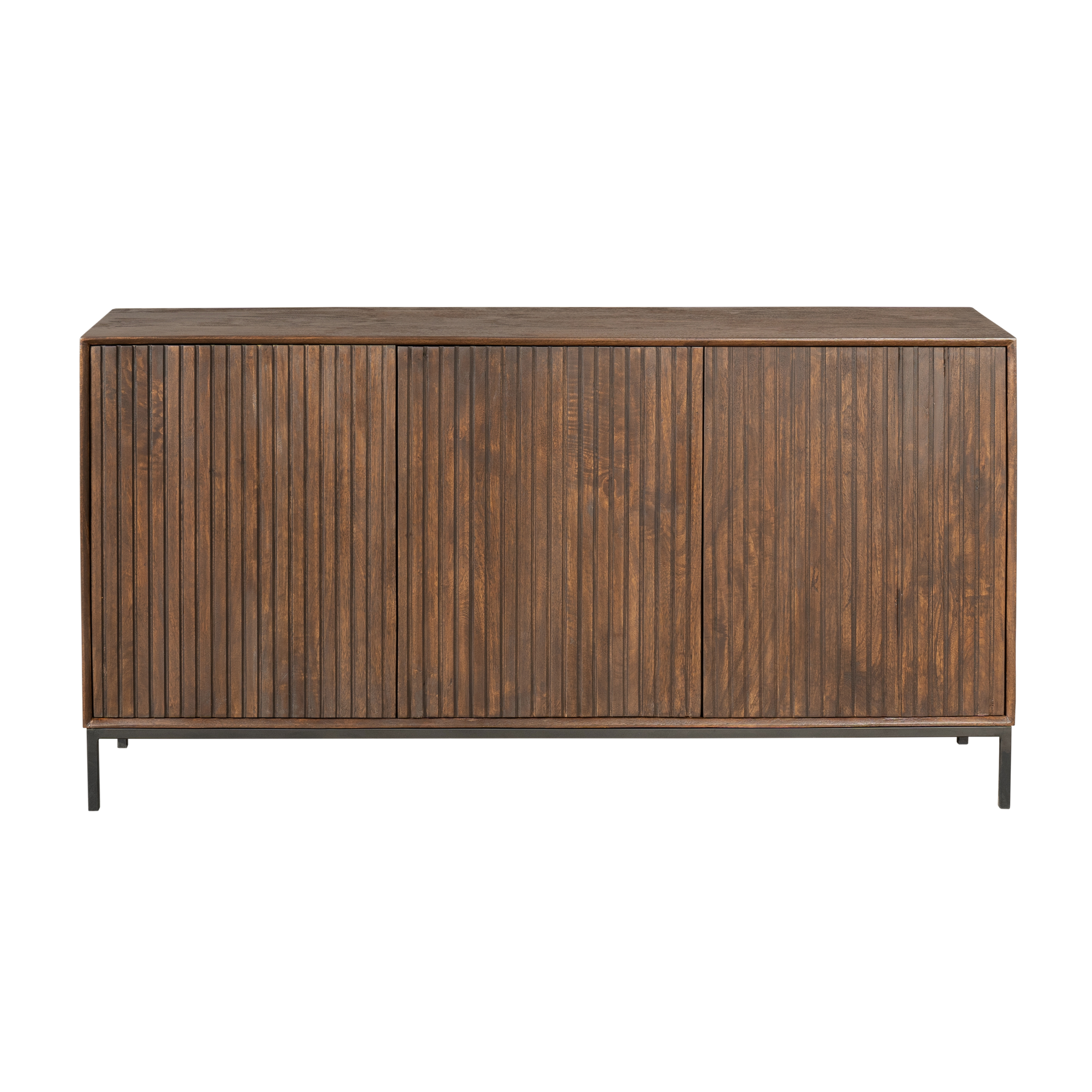 STF-6783_4 Dressoir Madison Bruin Mangohout 165 cm - Image 5
