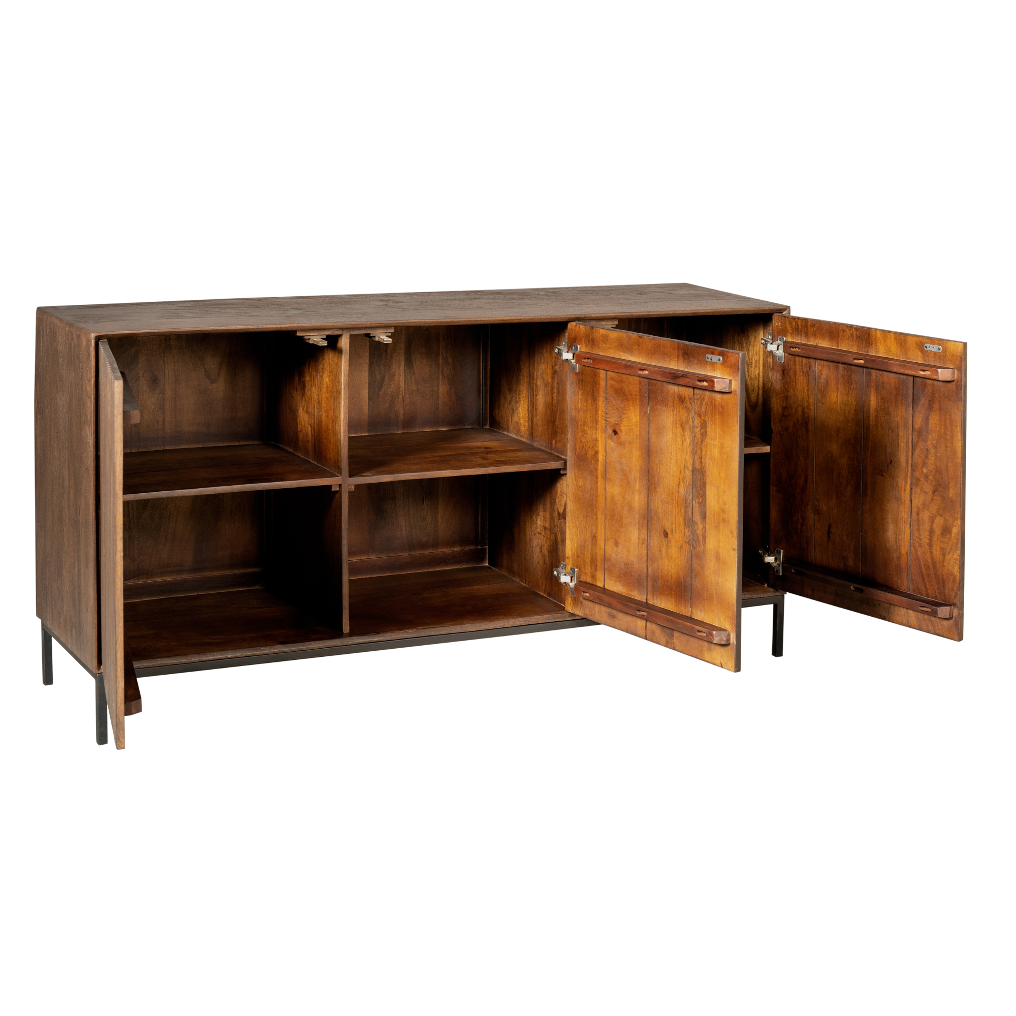 STF-6783_6 Dressoir Madison Bruin Mangohout 165 cm - Image 7