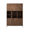 STF-6788_3 Vakkenkast Madison XL Bruin Mangohout 135 cm - Image 4