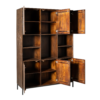 STF-6788_4 Vakkenkast Madison XL Bruin Mangohout 135 cm - Image 5