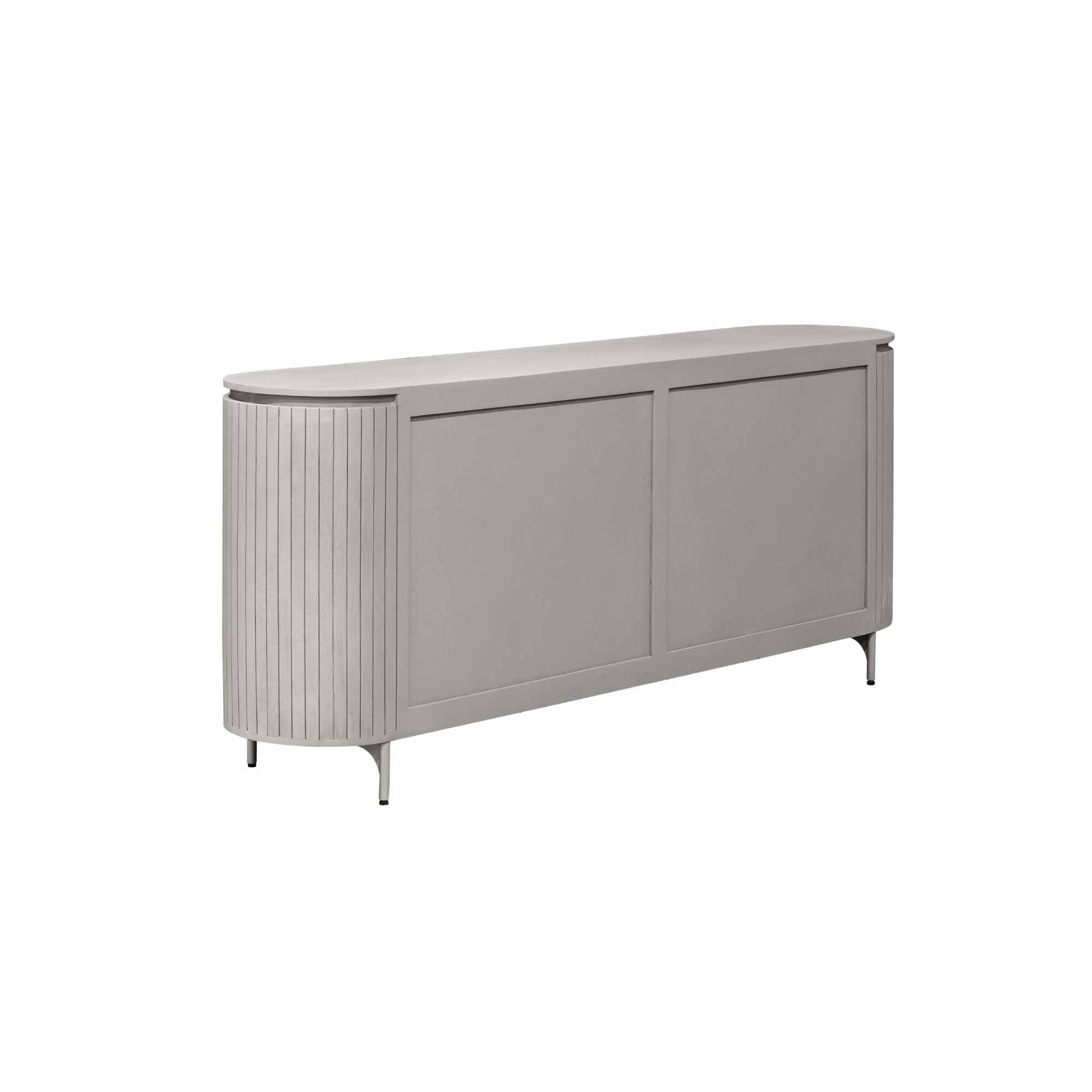 STF-2909_9 Dressoir Solana Taupe Mangohout 210 cm - Image 10