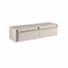 STF-1621_7 Zwevend tv meubel Ambiance Taupe Mangohout 120 cm - Image 8