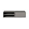 STF-1621_9 Zwevend tv meubel Ambiance Taupe Mangohout 120 cm - Image 10