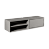 STF-1621_10 Zwevend tv meubel Ambiance Taupe Mangohout 120 cm - Image 11