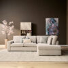 MYS-5001_0 MySofa Jesse Hoekbank Beige 2,5 zits+Divan Rechts - Image 1