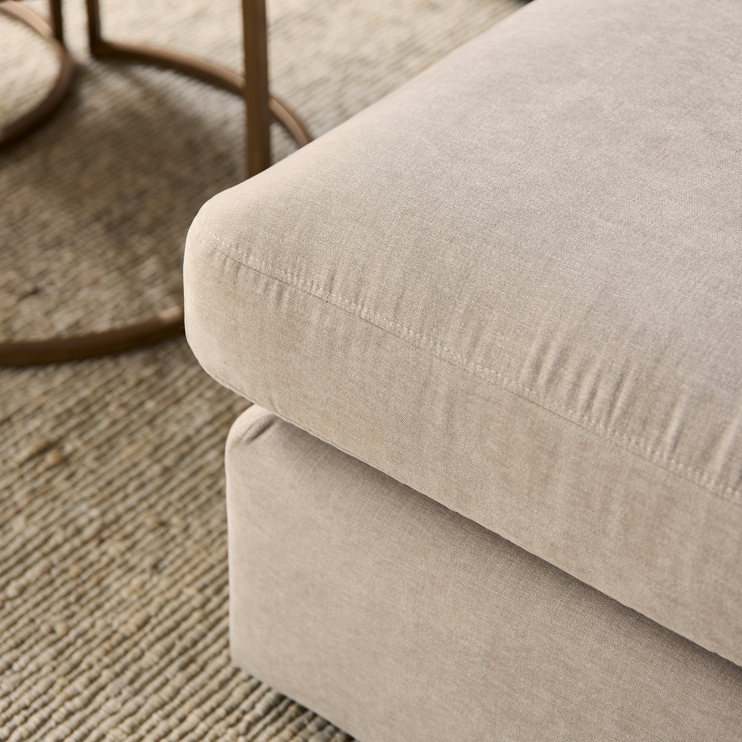 MYS-5001_4 MySofa Jesse Hoekbank Beige 2,5 zits+Divan Rechts - Image 5
