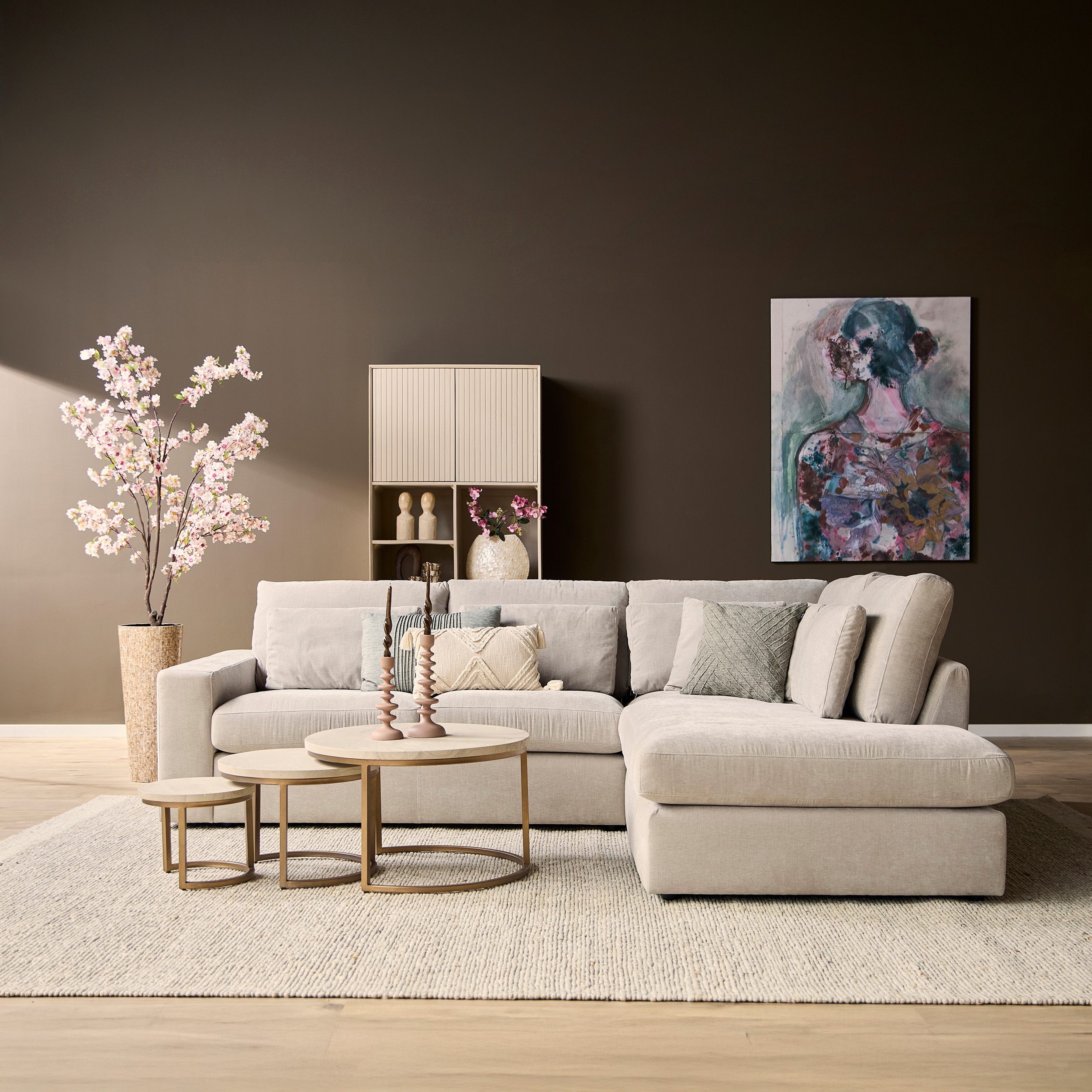MYS-5001_7 MySofa Jesse Hoekbank Beige 2,5 zits+Divan Rechts - Image 8