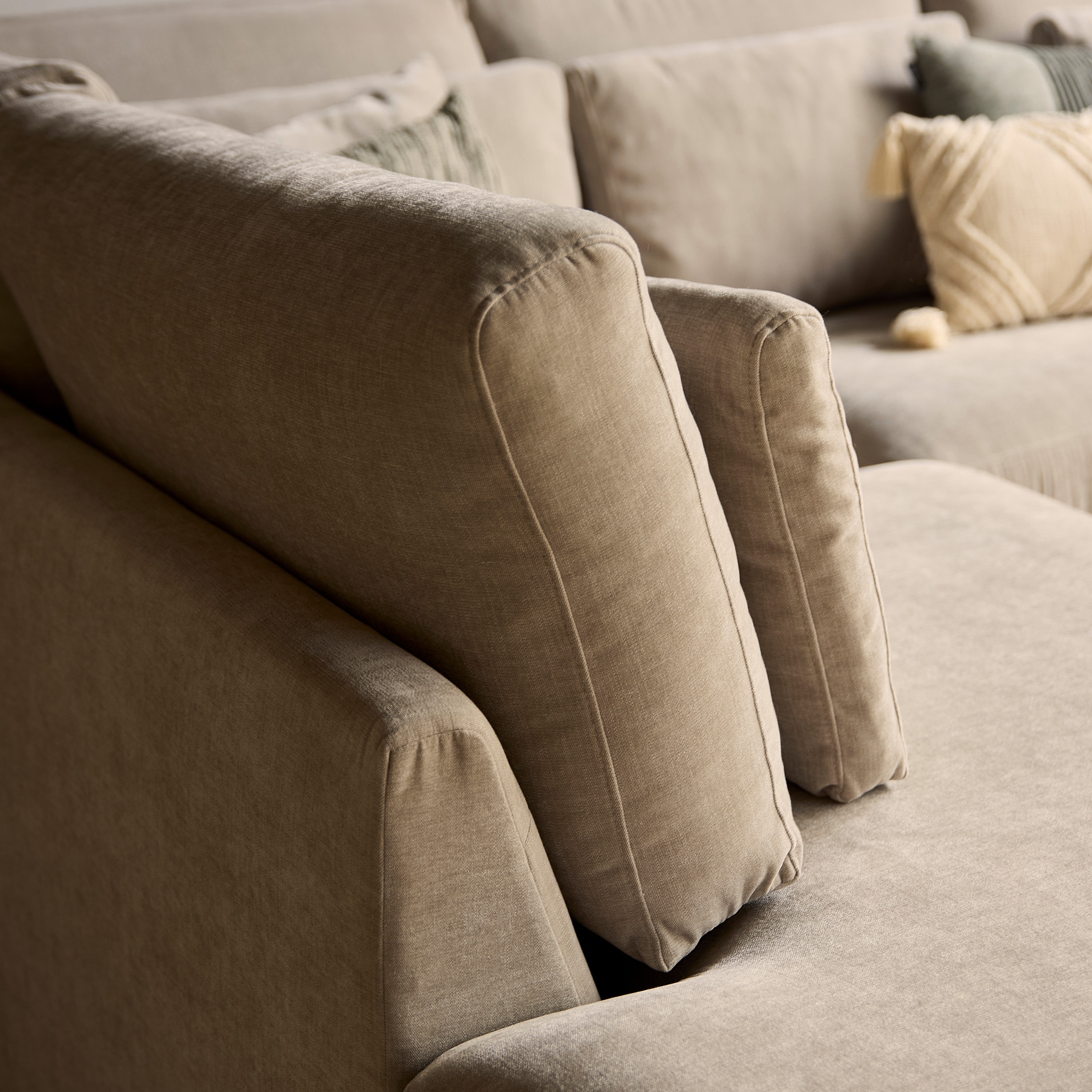 MYS-5001_10 MySofa Jesse Hoekbank Beige 2,5 zits+Divan Rechts - Image 11
