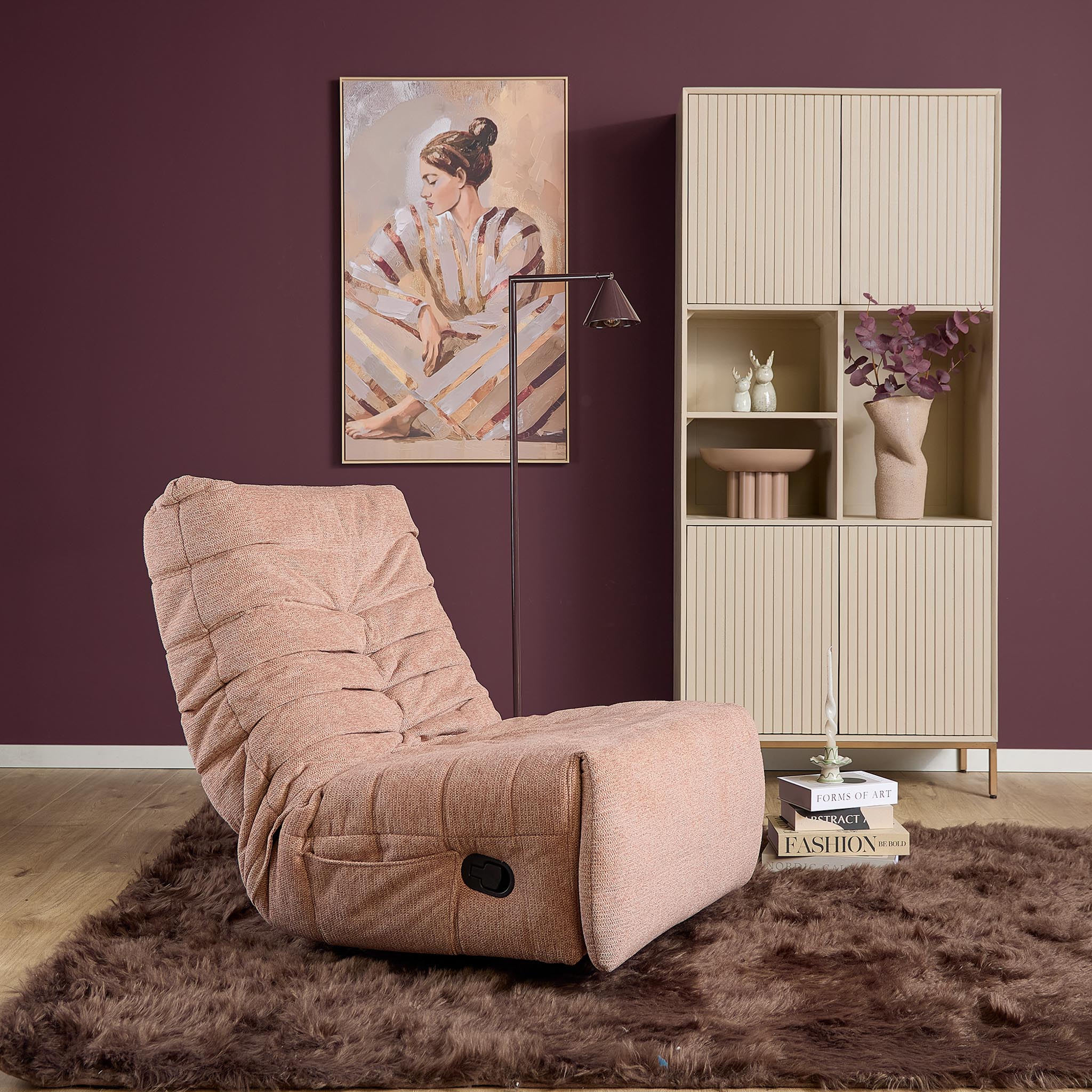 Relaxfauteuil Zen Roze - Image 1