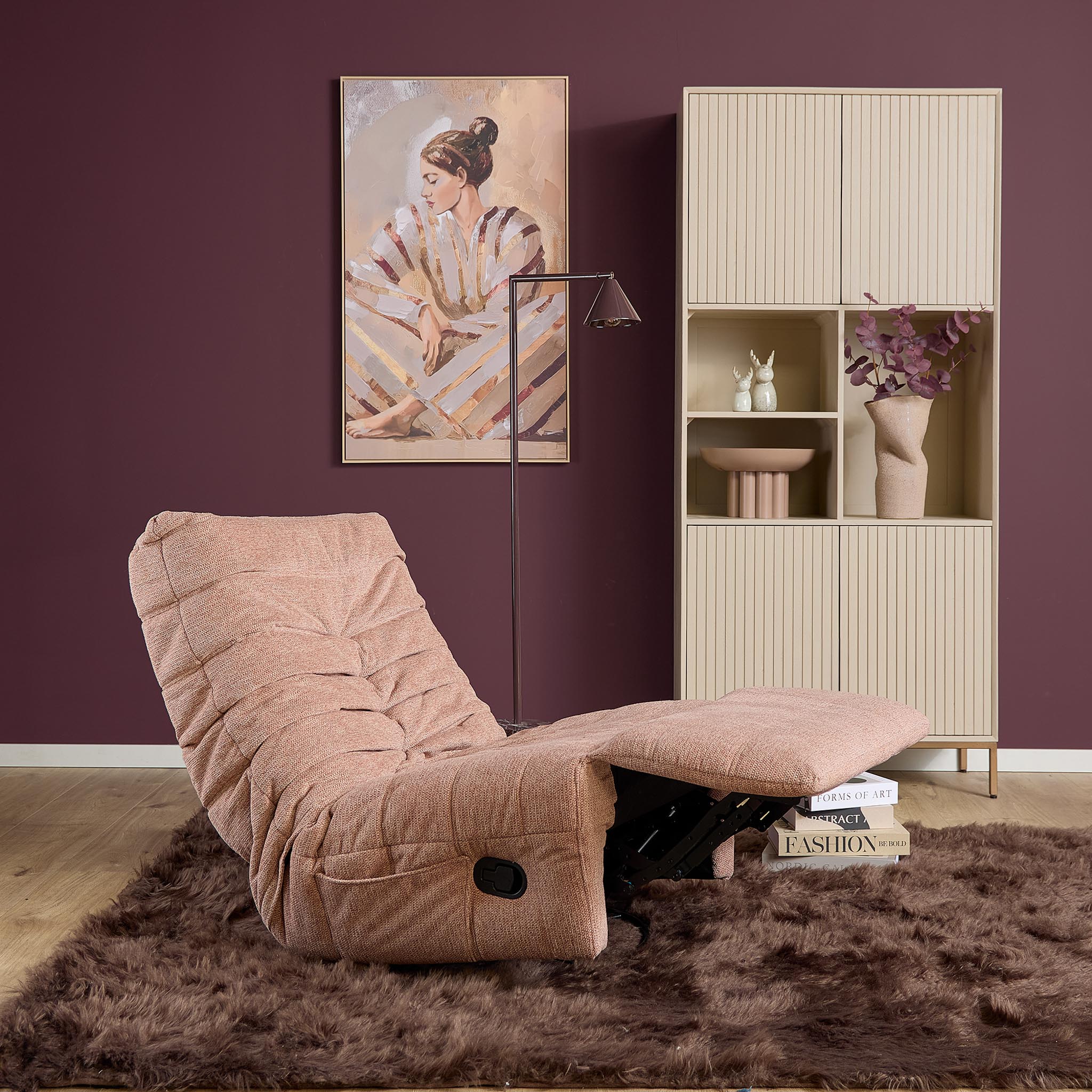 Relaxfauteuil Zen Roze - Image 2