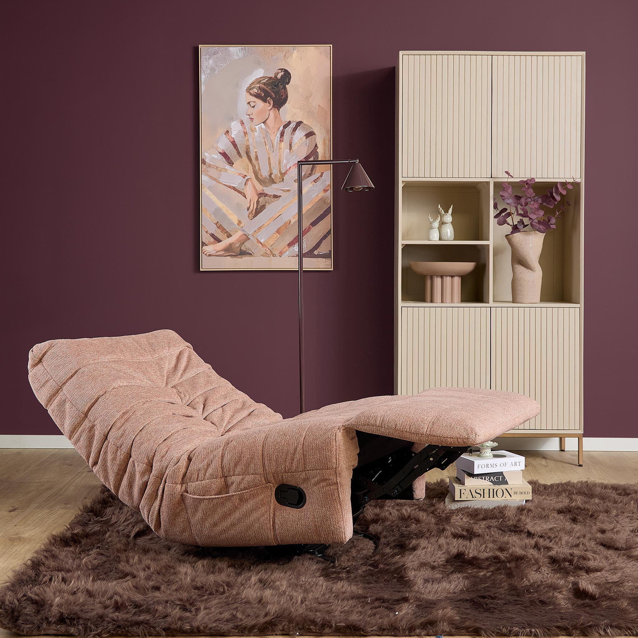 Relaxfauteuil Zen Roze - Image 3