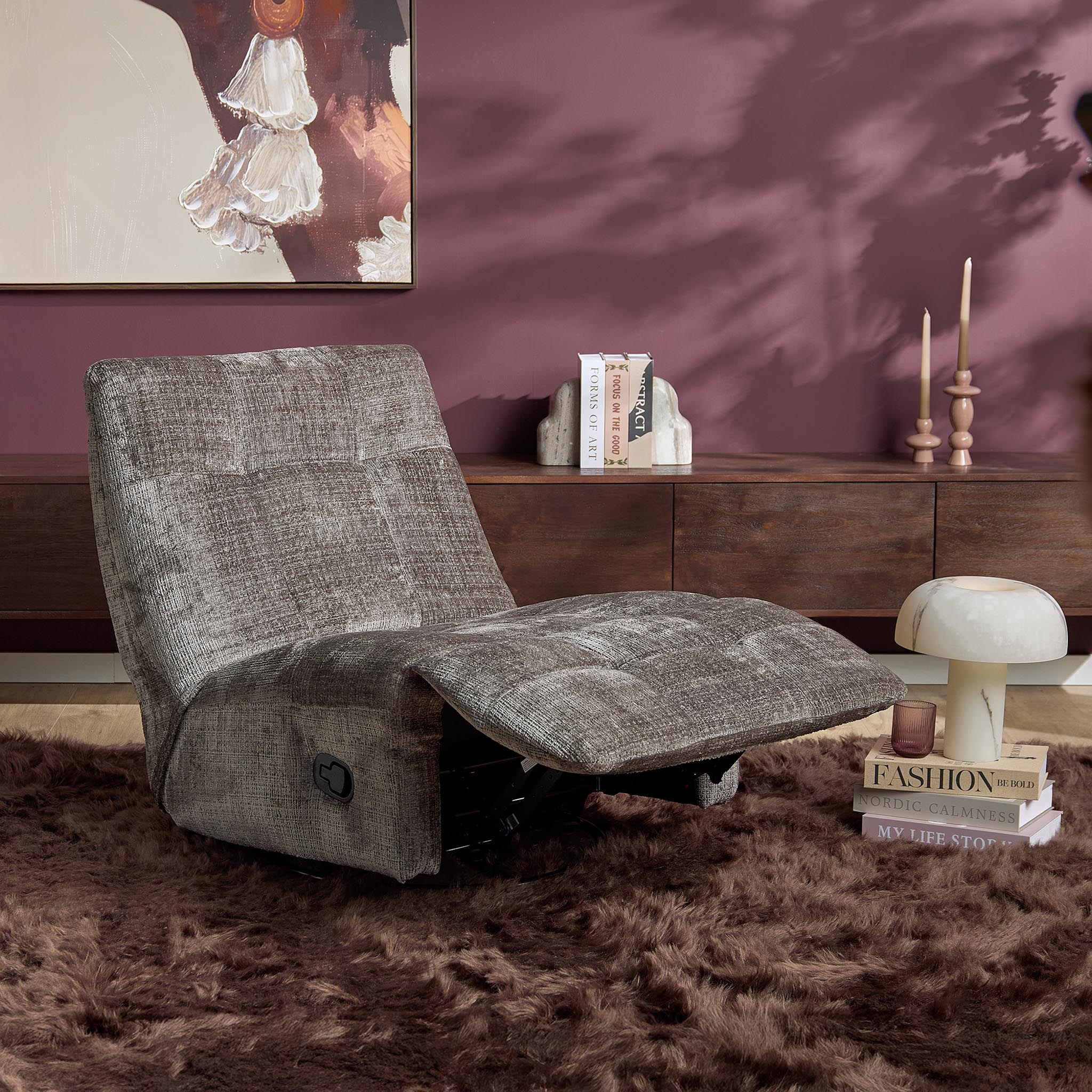 Relaxfauteuil Chill Grijs - Image 2