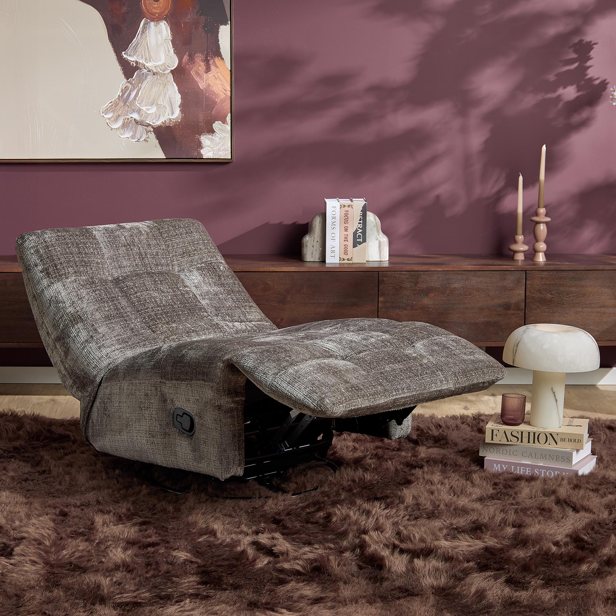 Relaxfauteuil Chill Grijs - Image 3