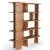 STF-9602_5 Wandkast Lina Naturel Mangohout 150 cm - Image 6