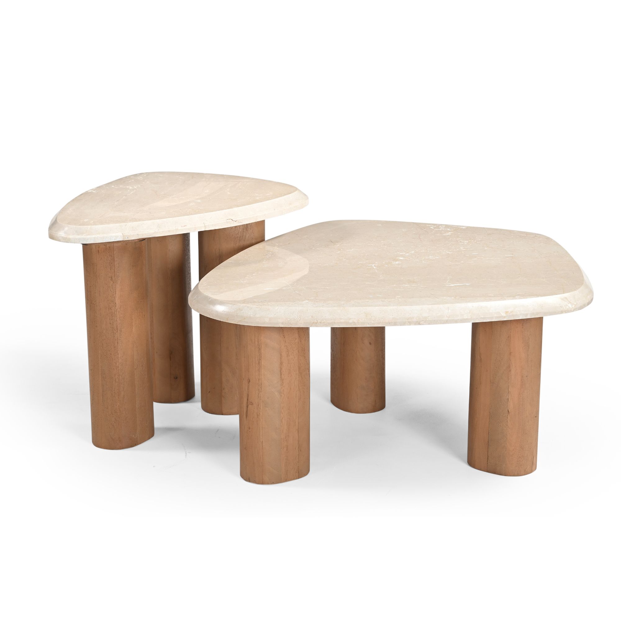 STF-9617_5 Salontafel Nuvé Naturel Botticino marmer 84 cm - Image 6