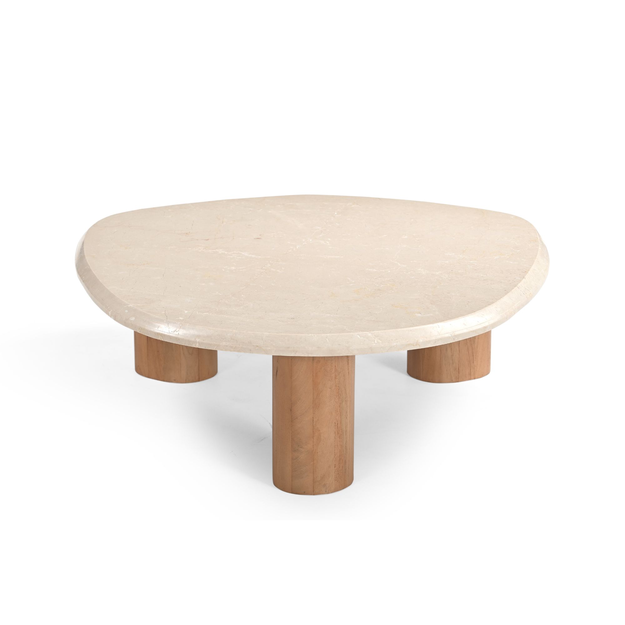 Salontafel Nuvé Naturel Botticino marmer 100 cm - Image 5