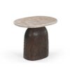 STF-9622_6 Bijzettafel Noel Bruin Marmer 60 cm - Image 7