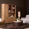 STF-9628_2 Salontafel Nomi Bruin Marmer 84 cm - Image 3