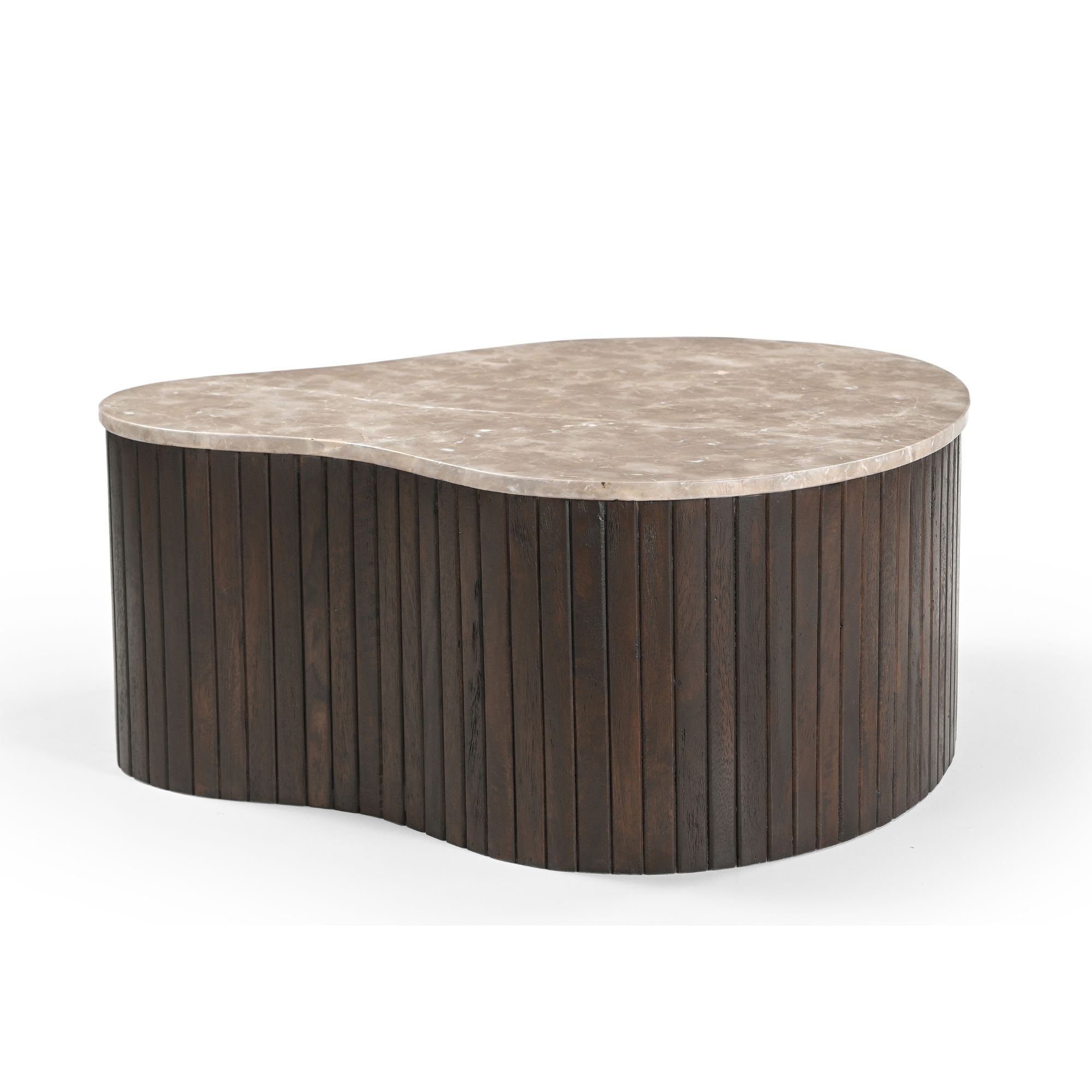 STF-9628_3 Salontafel Nomi Bruin Marmer 84 cm - Image 4