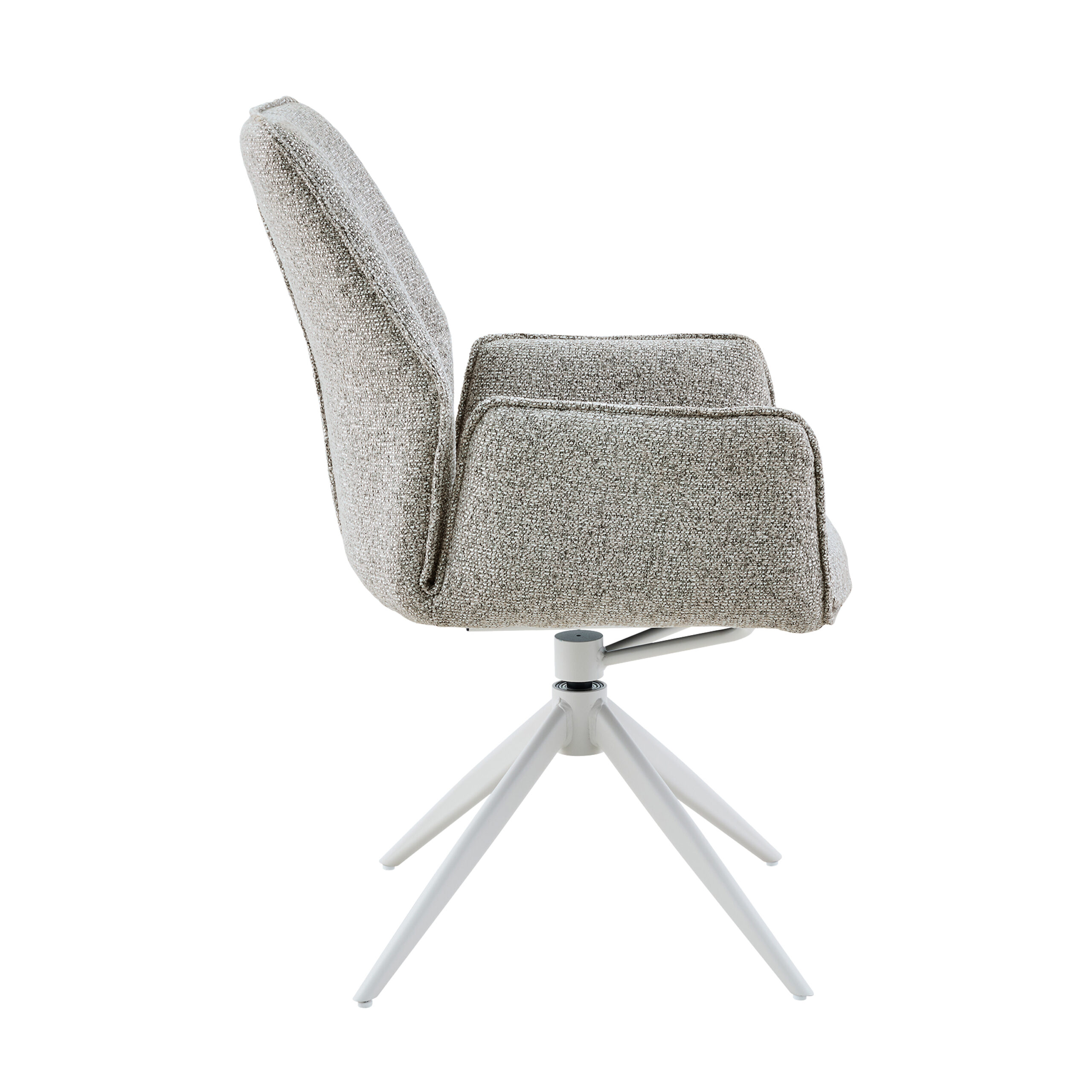 Eetkamerstoel Hera met armleuning Beige - Image 3