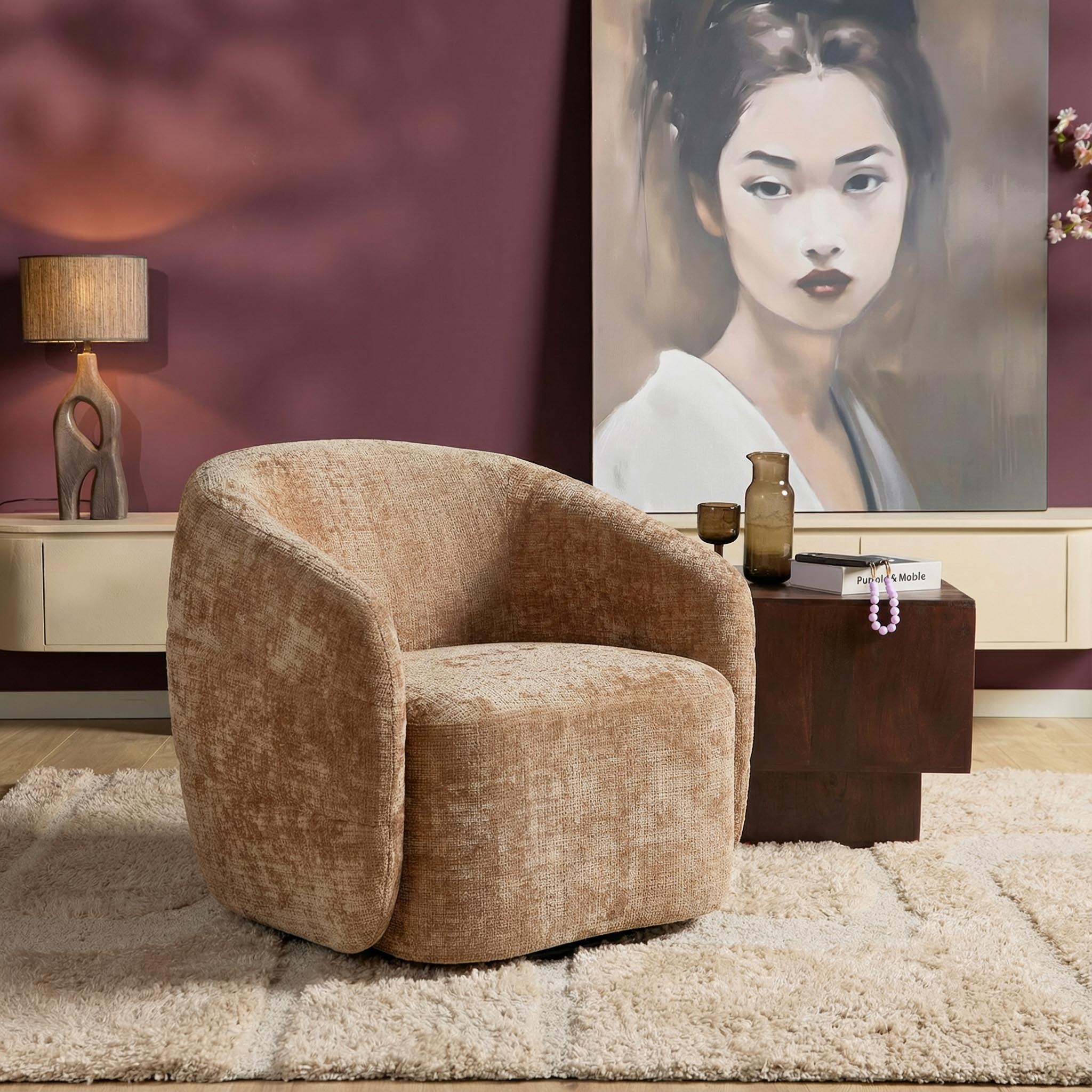 Draaibare Fauteuil Yara Cinnamon - Image 12