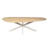 STF-1061_0 Organische eettafel Cloud Naturel Poot Zand Eikenhout 210 cm - Image 1