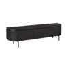 Tv meubel Excellent Zwart Mangohout 160 cm - Image 9