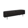 STF-1707_10 Tv meubel Excellent Zwart Mangohout 160 cm - Image 11