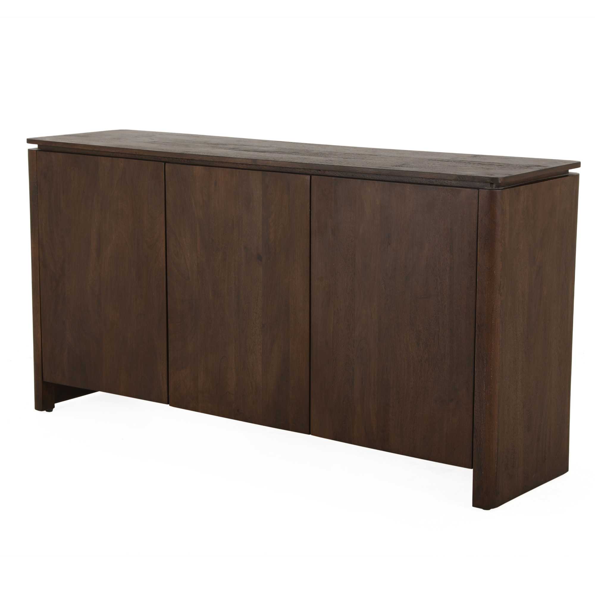 STF-4306_1 Dressoir Dallas Bruin Mangohout 165 cm - Image 2