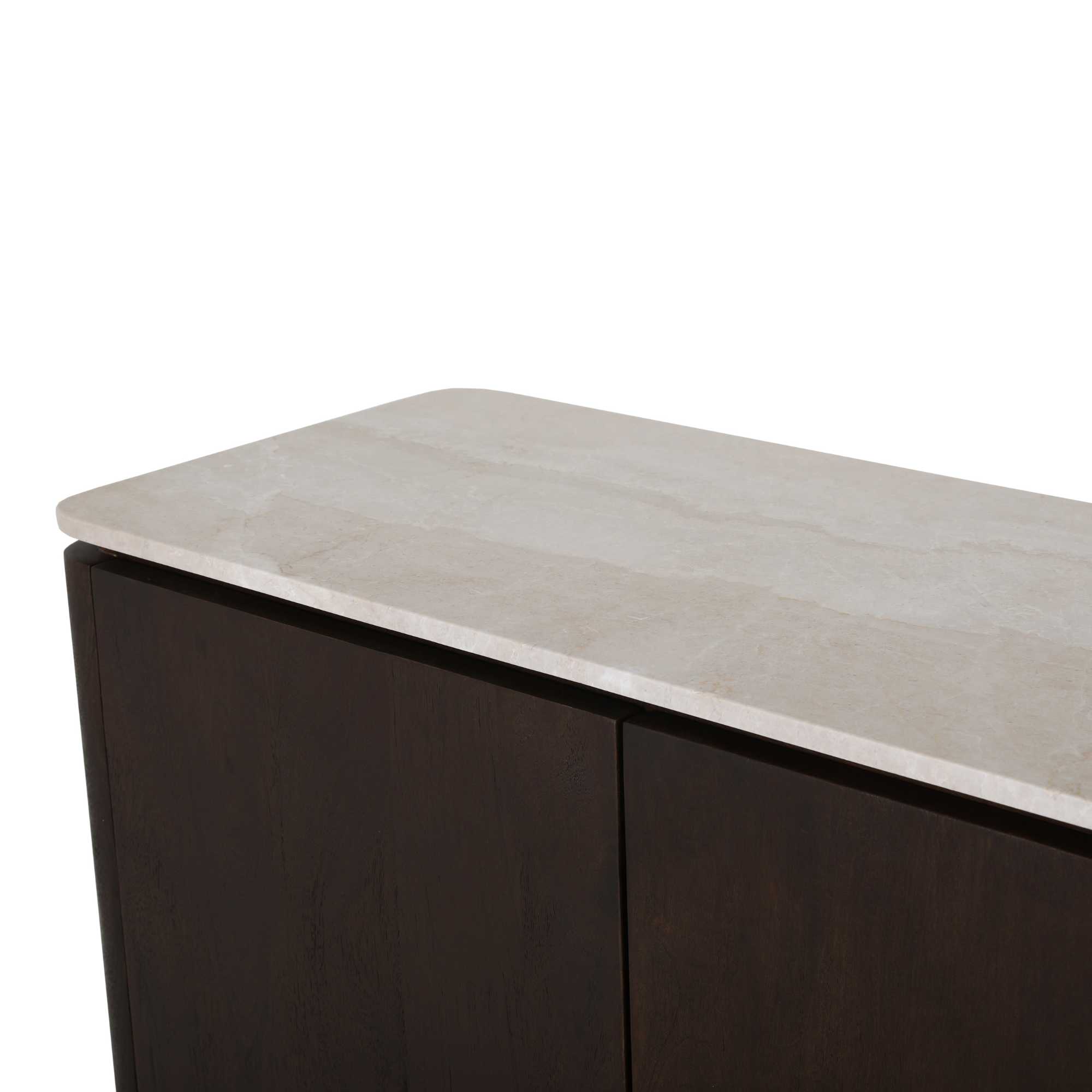 STF-4306_29 Dressoir Dallas Bruin Mangohout 165 cm - Image 30