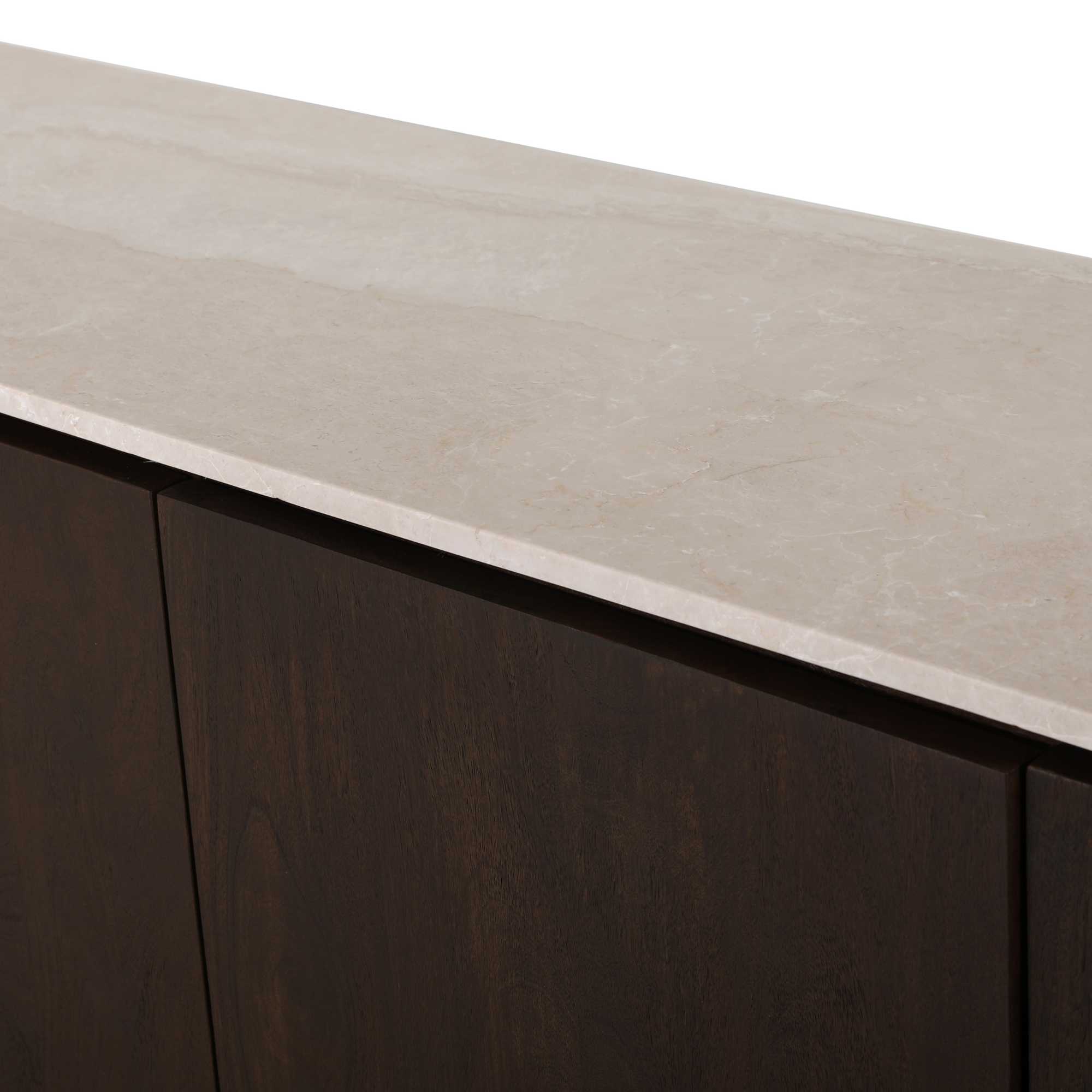 STF-4306_31 Dressoir Dallas Bruin Mangohout 165 cm - Image 32