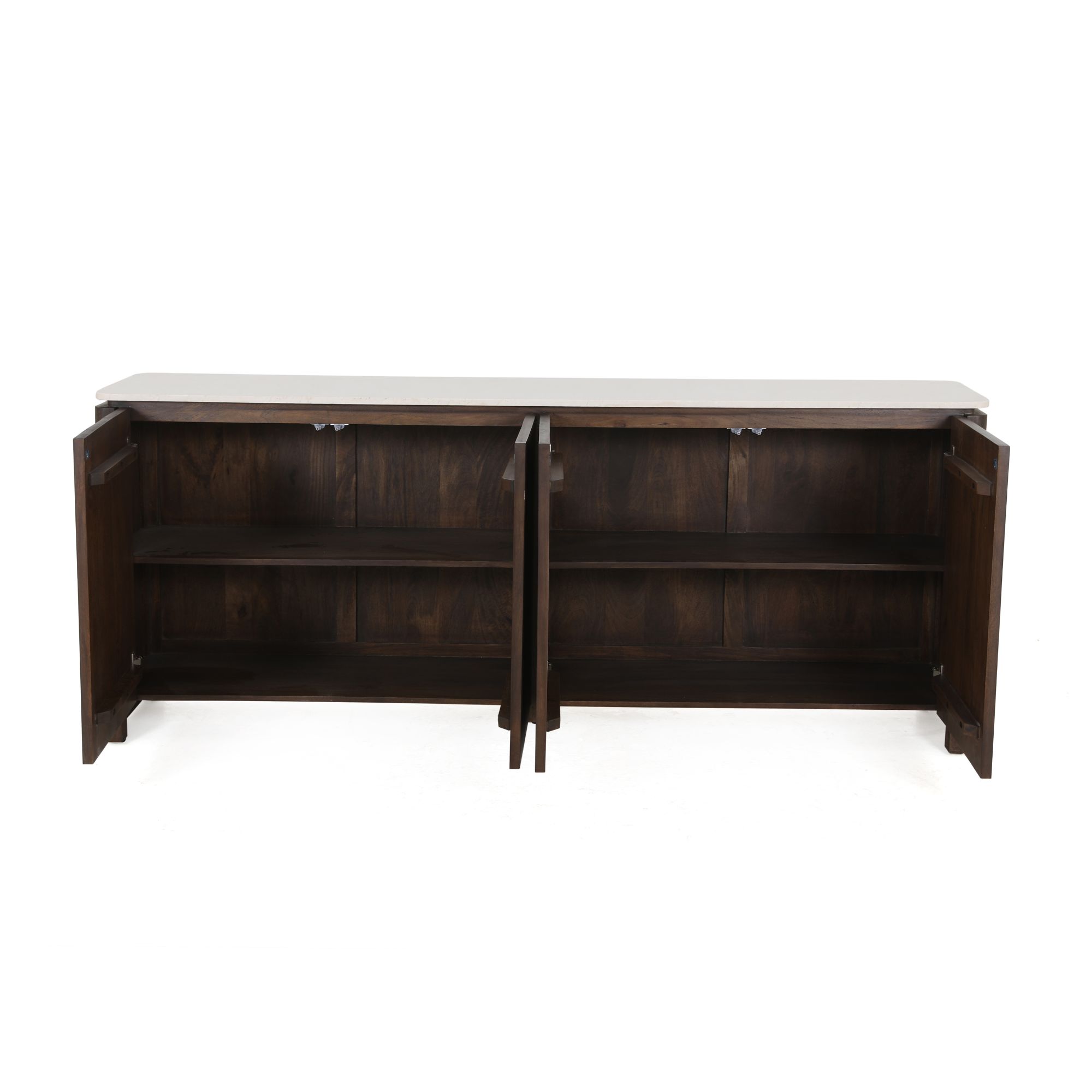Dressoir Dallas Bruin Mangohout 210 cm - Image 30